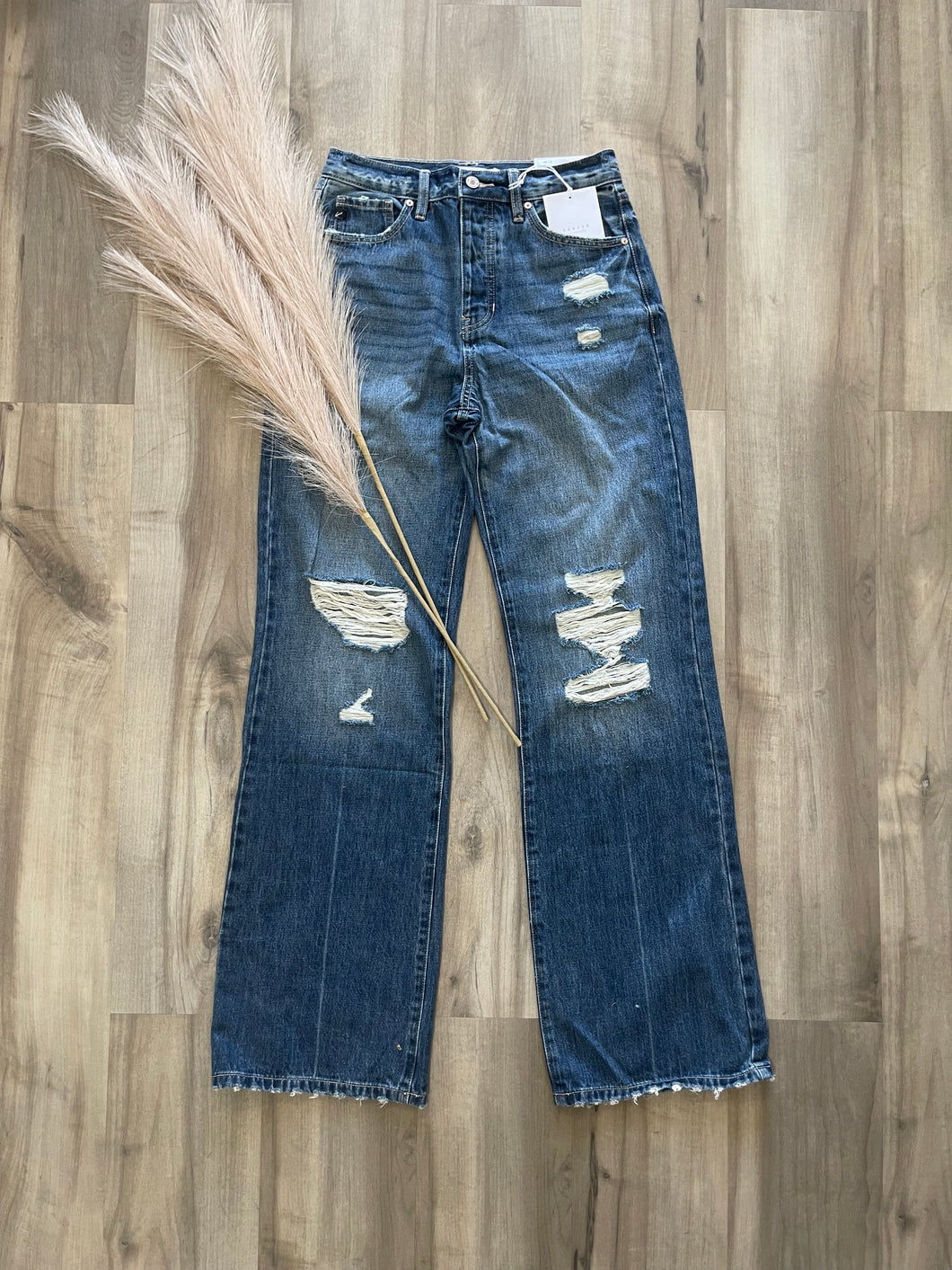 ULTRA HIGH RISE 90’S WIDE LEG JEANS