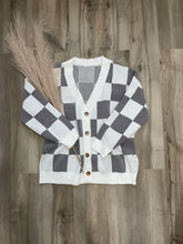 Load image into Gallery viewer, Check It Out Sweater Cardigan
