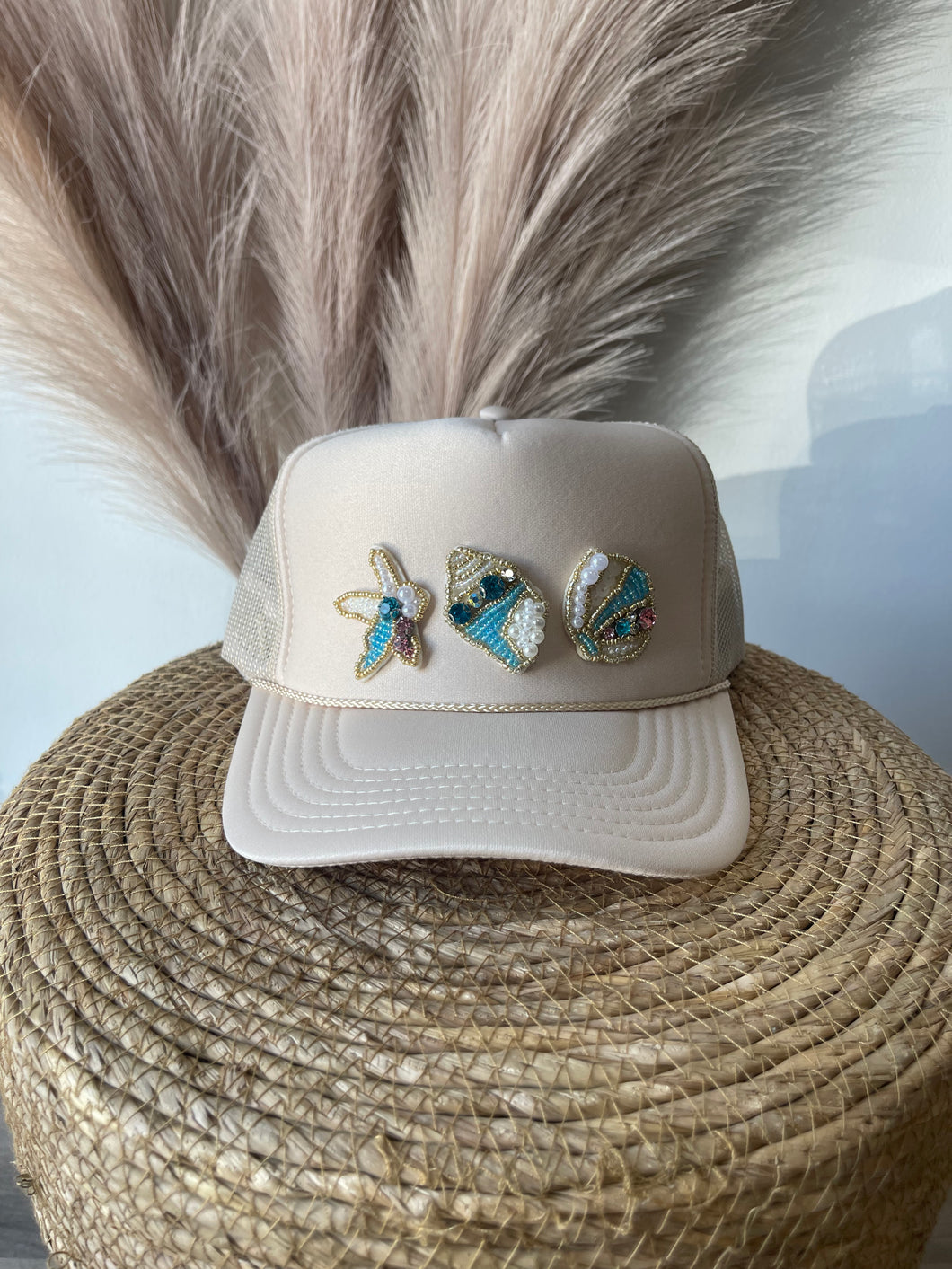 Seashell Trucker Hat