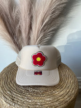Load image into Gallery viewer, Flower Trucker Hats (9 colors)
