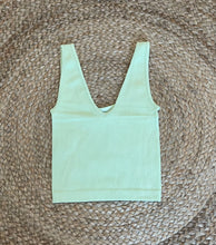 Load image into Gallery viewer, Vneck Ribbed Tank
