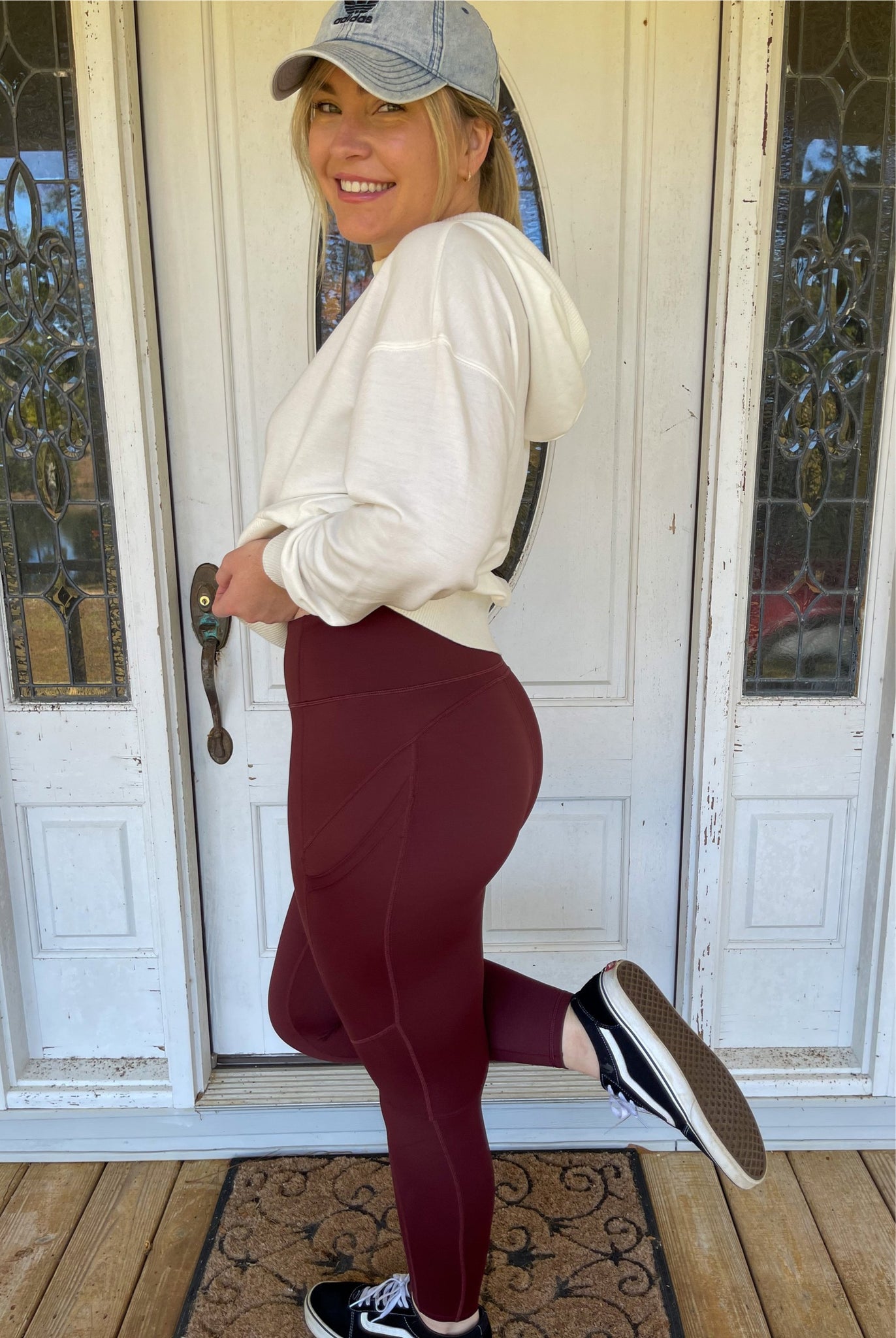 Red Wine Leggings – Taupe Tansy Boutique LLC